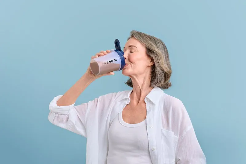 An ENROUTE nutrition shake for surgery recovery