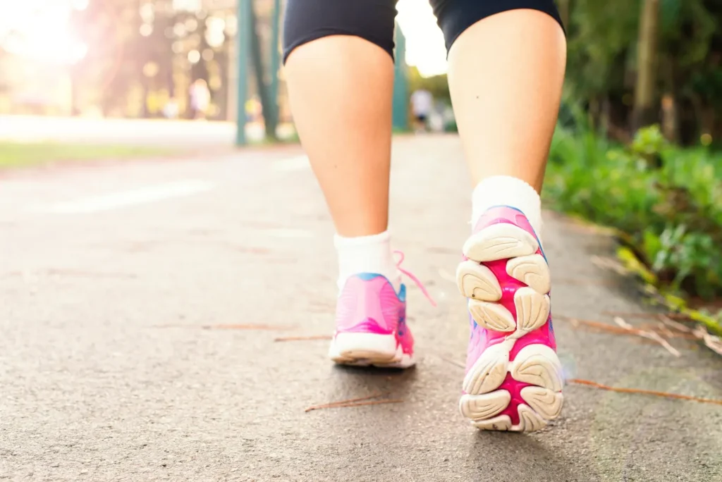 A woman doing exercises after knee replacement surgery From Rochester Hills Orthopedic Sports Medicine